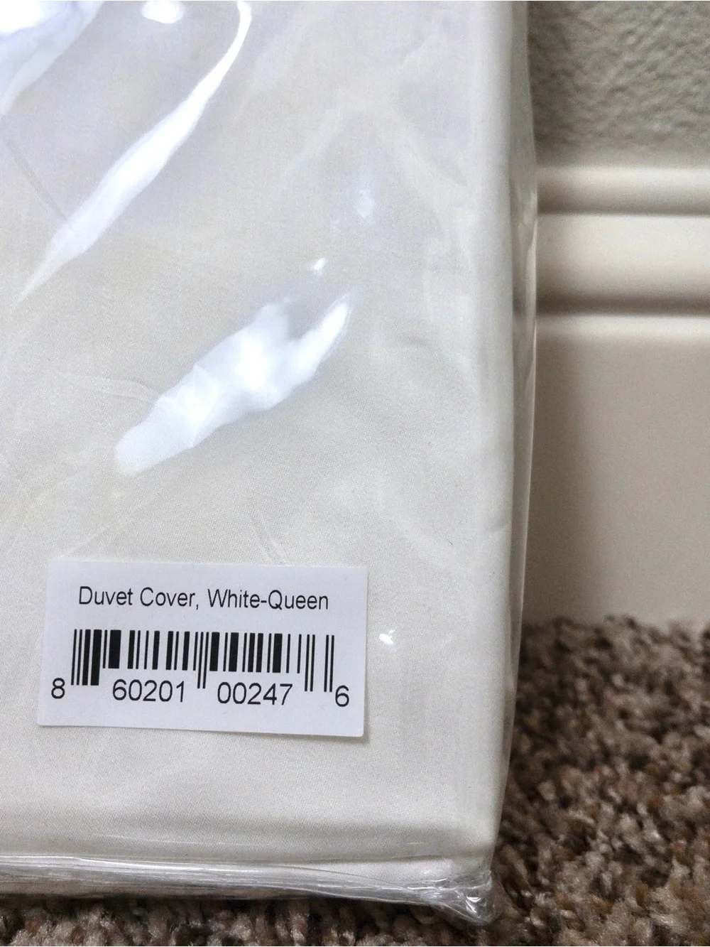 NEW Buffy Breeze Duvet Cover Full Queen White Eucalyptus Lyocell Comforter
